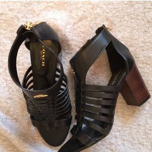 Coach heels size 8